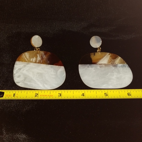 Modern Fashion Jewelry Disc earrings - Picture 5 of 6